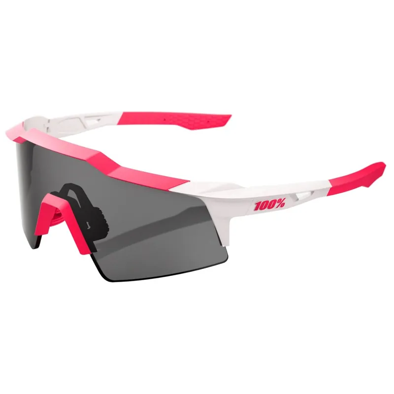Zertifiziert 100% Speedcraft SL Brille - Puddy Pink White - Smoke Clear
