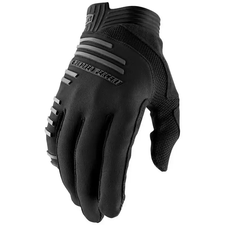 100% R-Core Fahrradhandschuhe - schwarz Neue Kollektion
