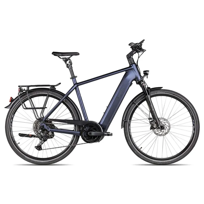 2R Manufaktur ELX 11 - Trekking E-Bike - 2026 - matt blue-black / silver / titanium Billig