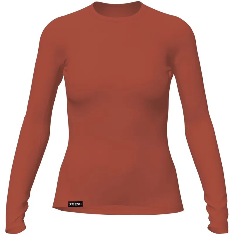 7mesh Ashlu Merino Langarm-Unterhemd Damen - Clay Sichere Zahlung