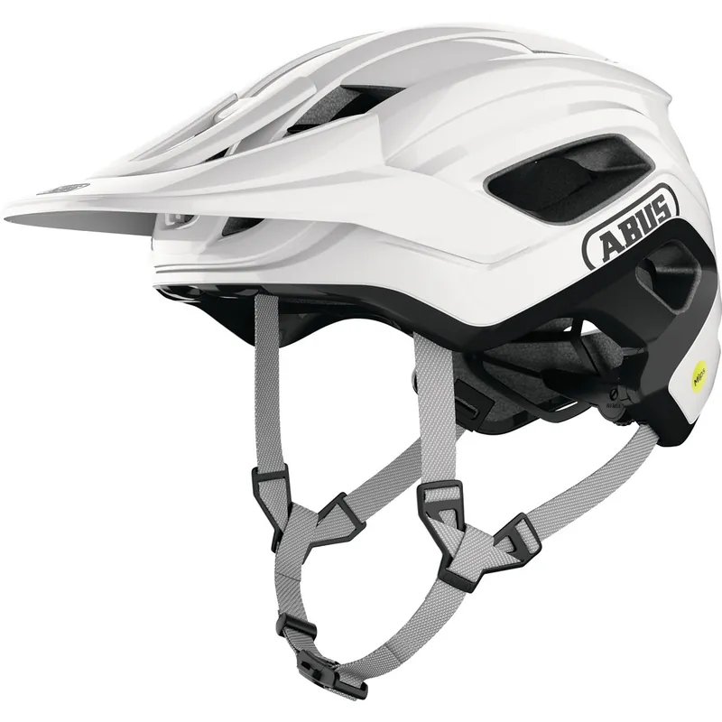 Ausverkauf ABUS Cliffhanger MIPS Helm - alpine white