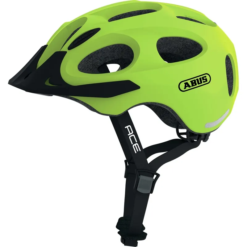 Sonderangebot ABUS Youn-I ACE Helm - signal yellow