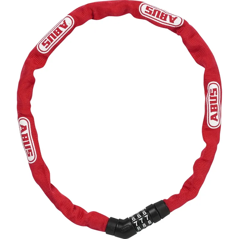 Neue Kollektion ABUS 4804C Kettenschloss - rot / 75 cm