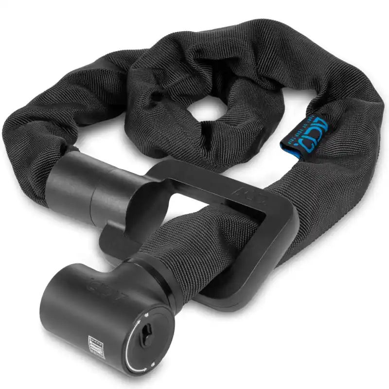 ACID SOLID PRO K120 Kettenschloss - 120 cm - schwarz Echt