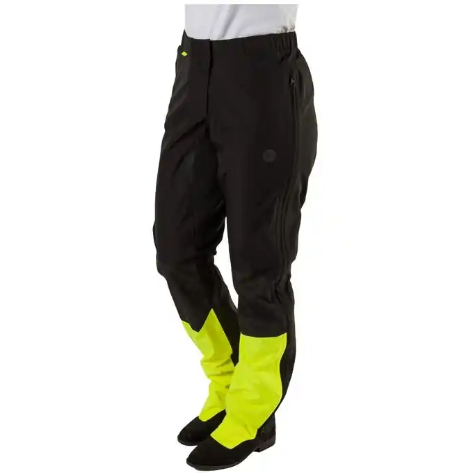 Markenware AGU Commuter Hi-Vis + Reflection Tech Regenhose Damen - schwarz