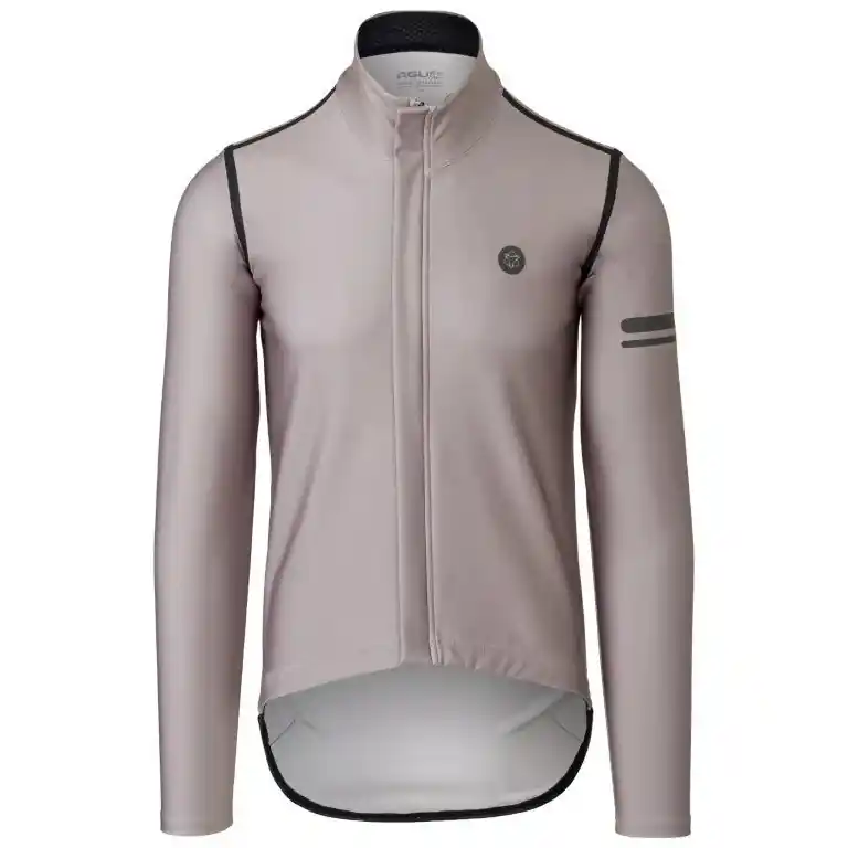 AGU Performance Regen-Langarm-Trikot Herren - elephant grey Solange Der Vorrat Reicht