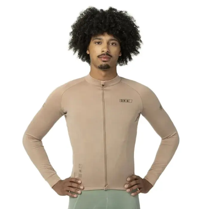 Expressversand AGU SIX6 Classic Langarm-Trikot Herren - classic toffee