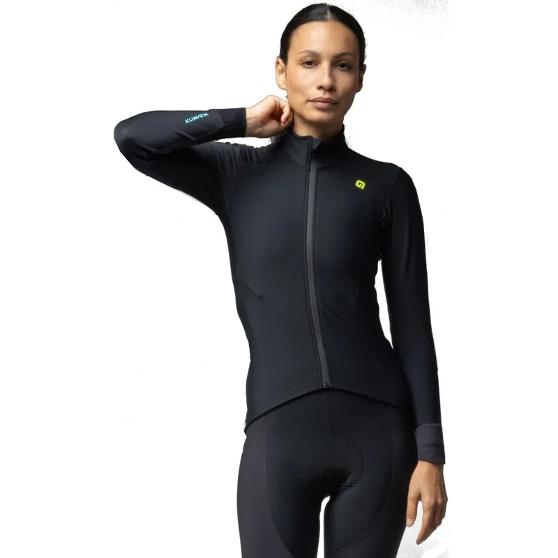Alé KLIMATIK K-IDRO Wasserabweisendes Langarm-Trikot Damen - schwarz Begrenztes Angebot