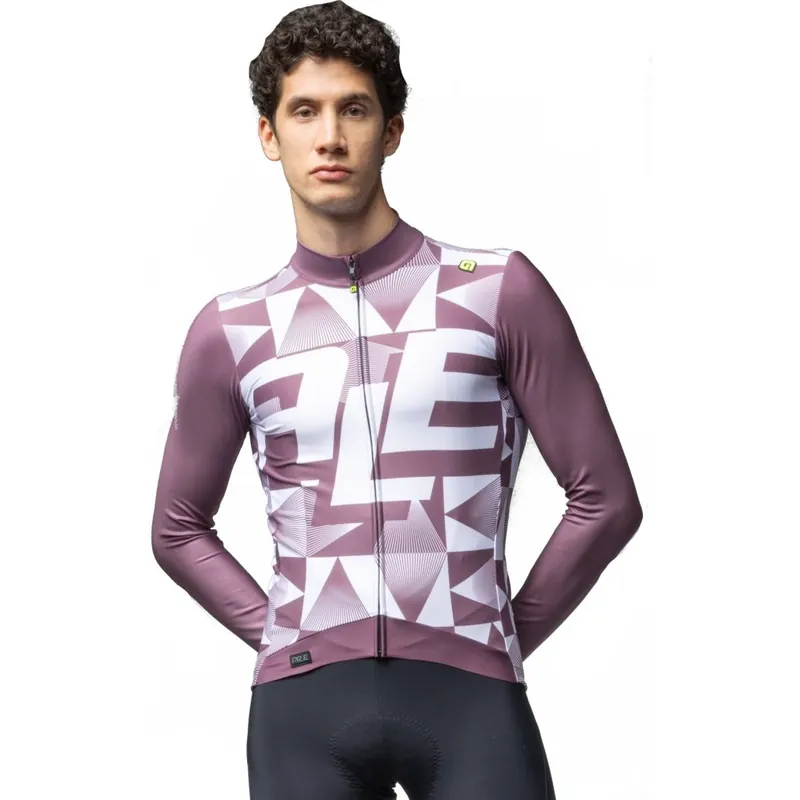 Alé PR-E Multiverso Langarm-Trikot Herren - blackberry purple Direkt Vom Hersteller