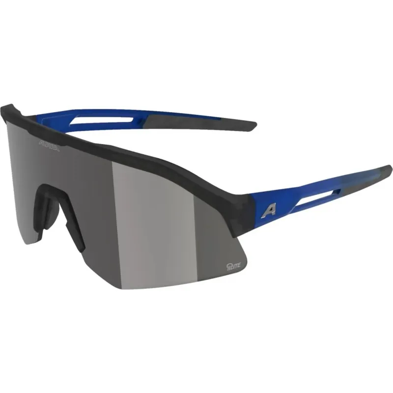 Alpina Sonic HR Q-LITE Brille - midnight-grey-blue translucent matt/silver mirror Neuheit