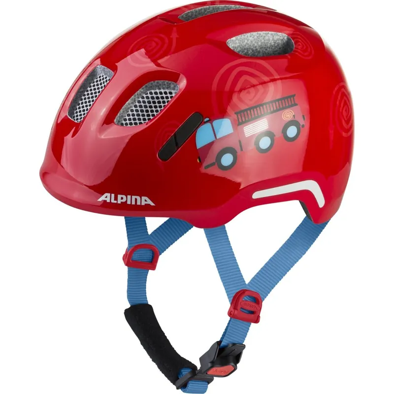 Preisknaller Alpina Ximo 2 Flash Kinderhelm - fire fighter gloss