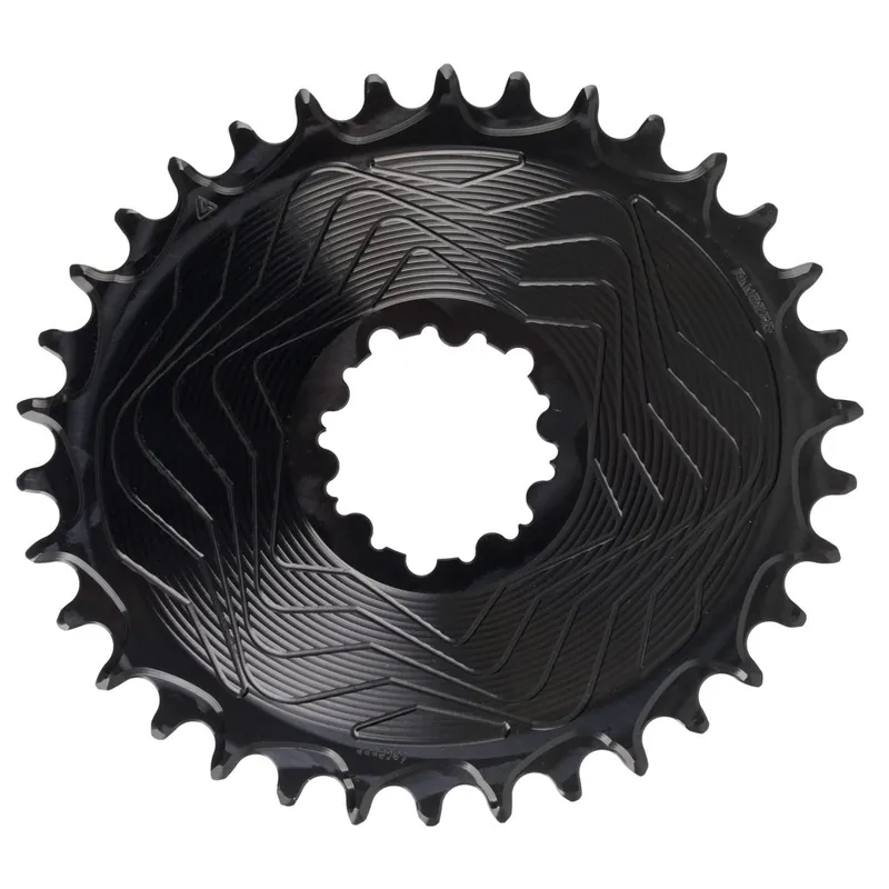 Alugear AERO Kettenblatt - MTB Direct Mount (SRAM 3-Bolt) Boost 1x 10/11/12s - oval schwarz Neue Kollektion