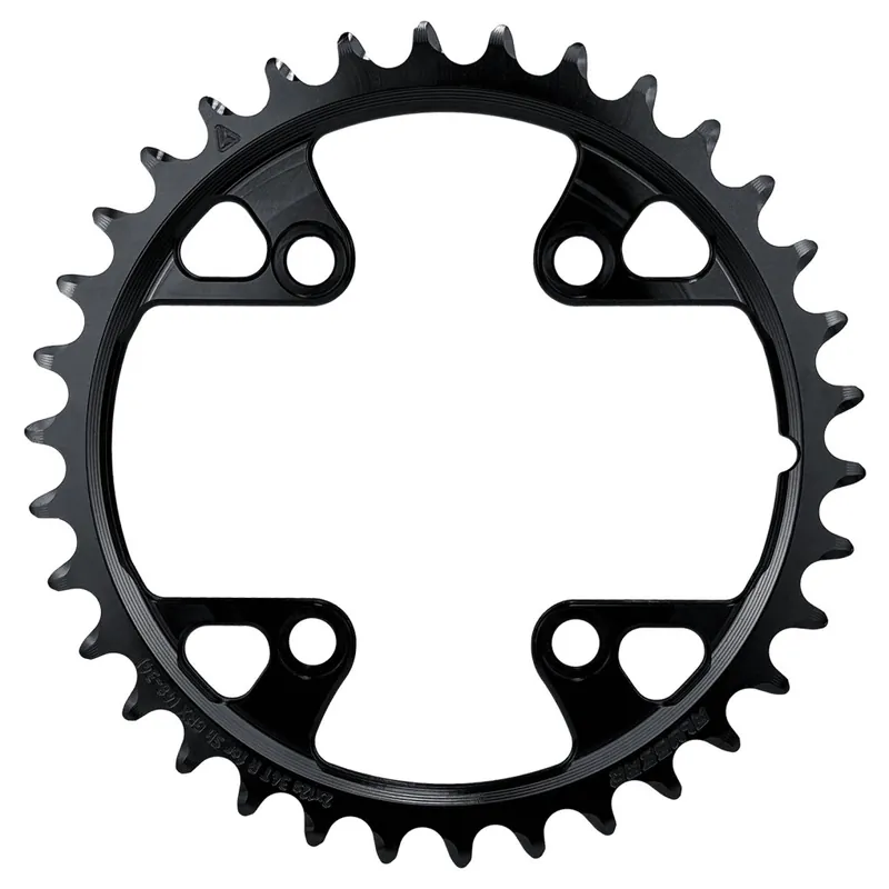 Sichere Zahlung Alugear Kettenblatt - Gravel 4x BCD 80 (Shimano GRX / innen) 2x 11/12s - rund schwarz