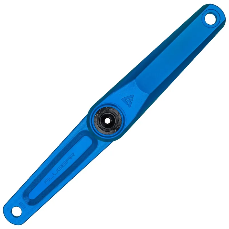 Jetzt Kaufen Alugear VEGA AL Kurbelarmset - Road/Gravel DUB Direct Mount (SRAM 8-Bolt) - blau