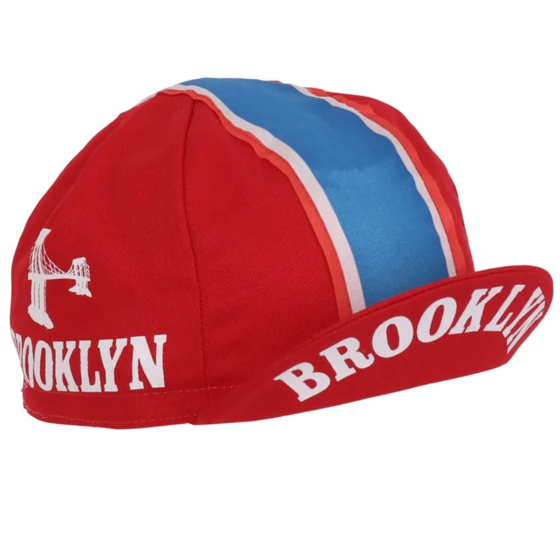 Super-Preis Apis Retro Style Profi Radmütze - BROOKLYN RED