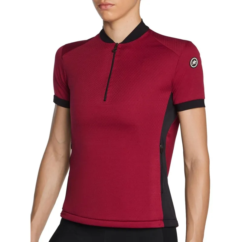 Assos UMA GTC C2 Kurzarmtrikot Damen - bolgheri red Highlight