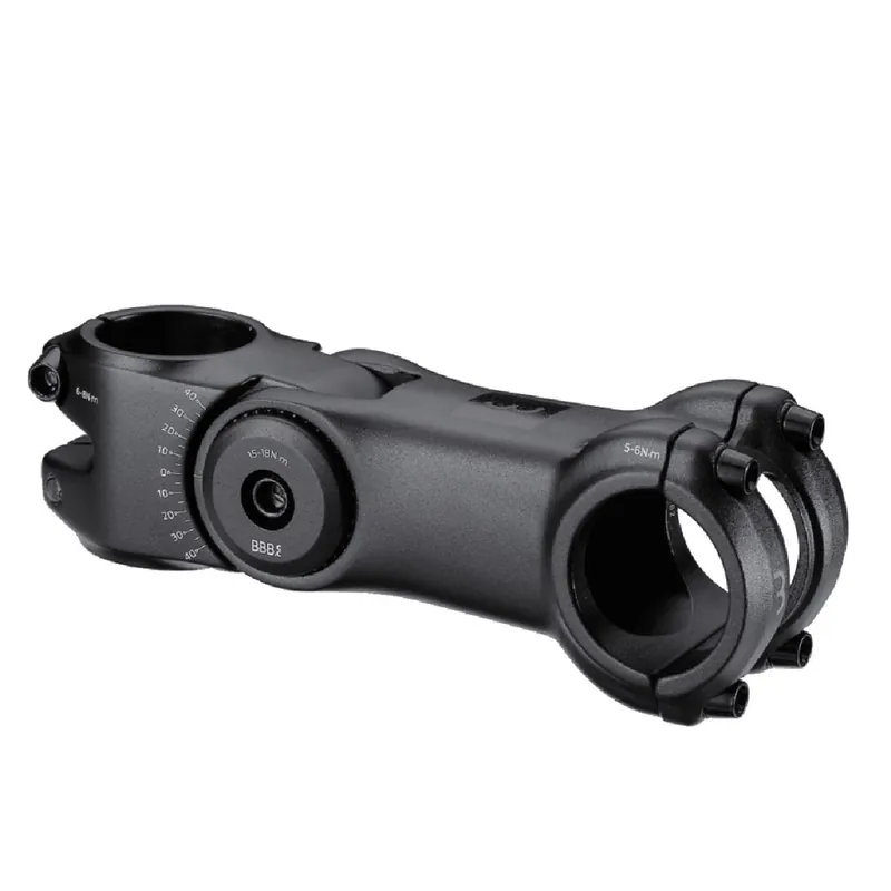 Bestpreis BBB Cycling HighSix BHS-29 einstellbarer Vorbau 1 1/8" 31,8mm - schwarz