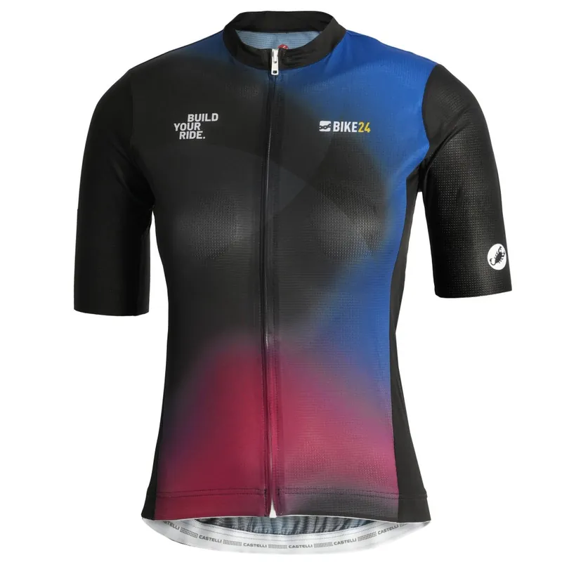BIKE24 - BUILD YOUR RIDE - Competizione 4 Kurzarmtrikot Damen - black/blue by Castelli Top-Preis
