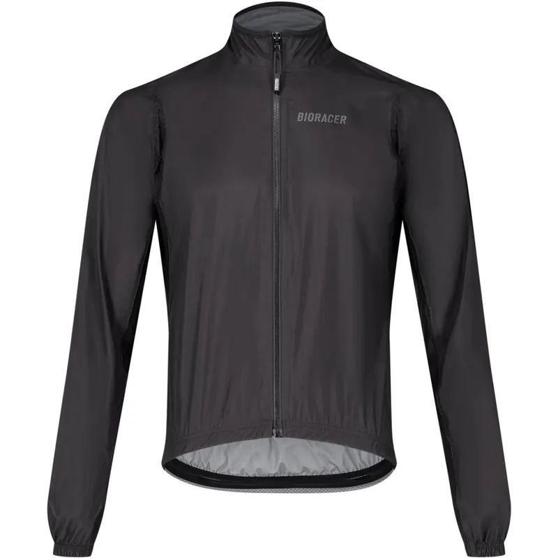 Neu Bioracer Stormy Fahrradjacke Herren - schwarz