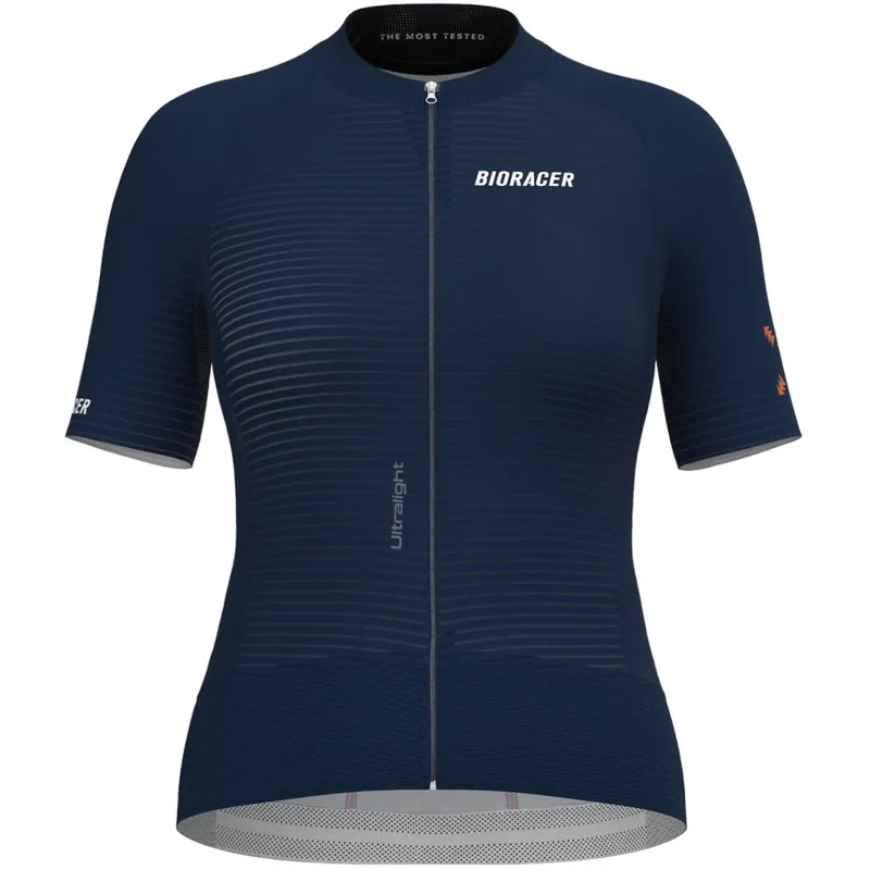 Bioracer Epic Ultralight Kurzarmtrikot Damen - misty nautica Zertifiziert