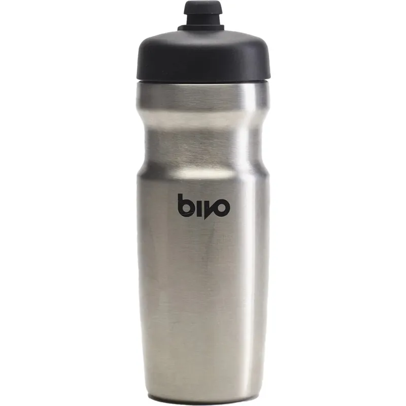 Bivo Trio Mini Trinkflasche mit Isolierung + Gravity Flow-Deckel - 500ml - raw Ausverkauf