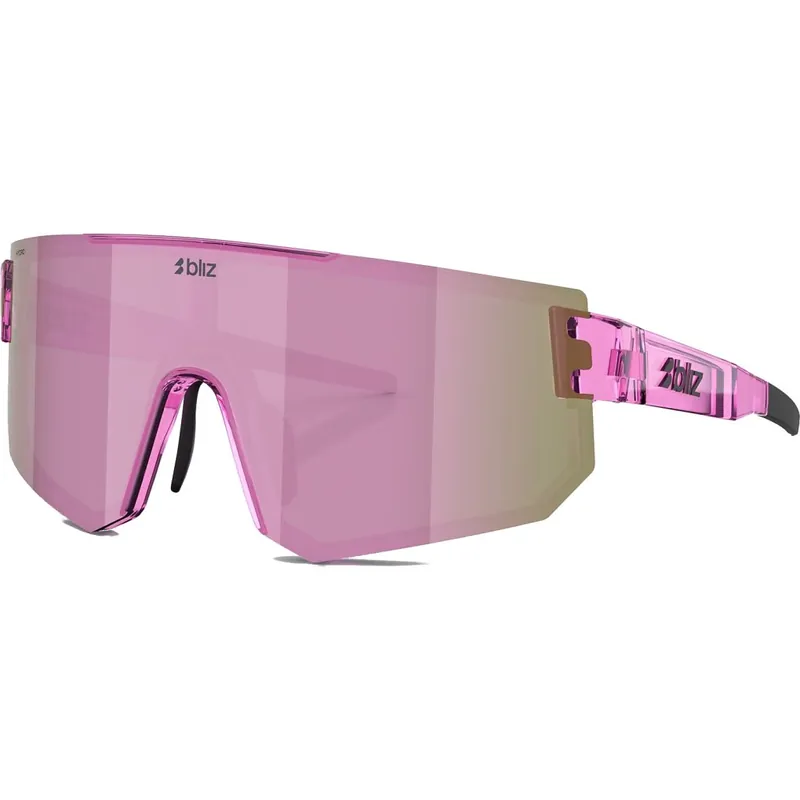 Bliz P005 XL Brille - Transparent Pink - Brown/Rose Multicolor Sonderangebot