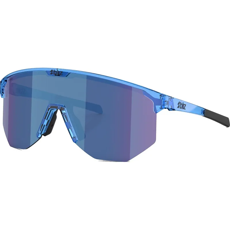 Bliz Hero Brille - Transparant Blue - Smoke/Blue Multicolor Solange Der Vorrat Reicht