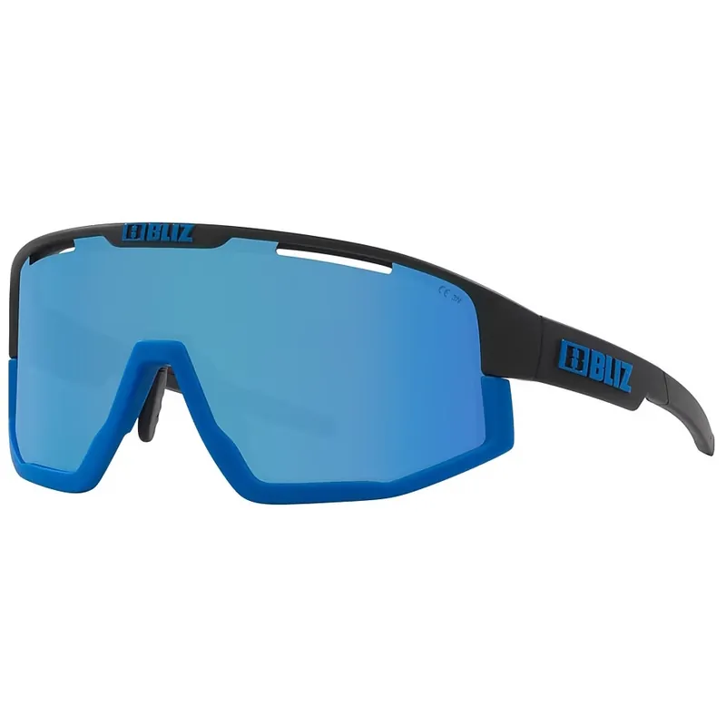 Bliz Fusion Small Brille - Matt Black - Brown Blue Mirror Bestseller