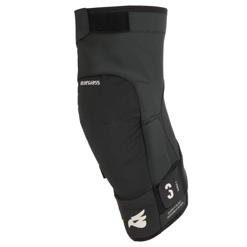 Bluegrass 3Straps Knieprotektor - schwarz Preisreduziert