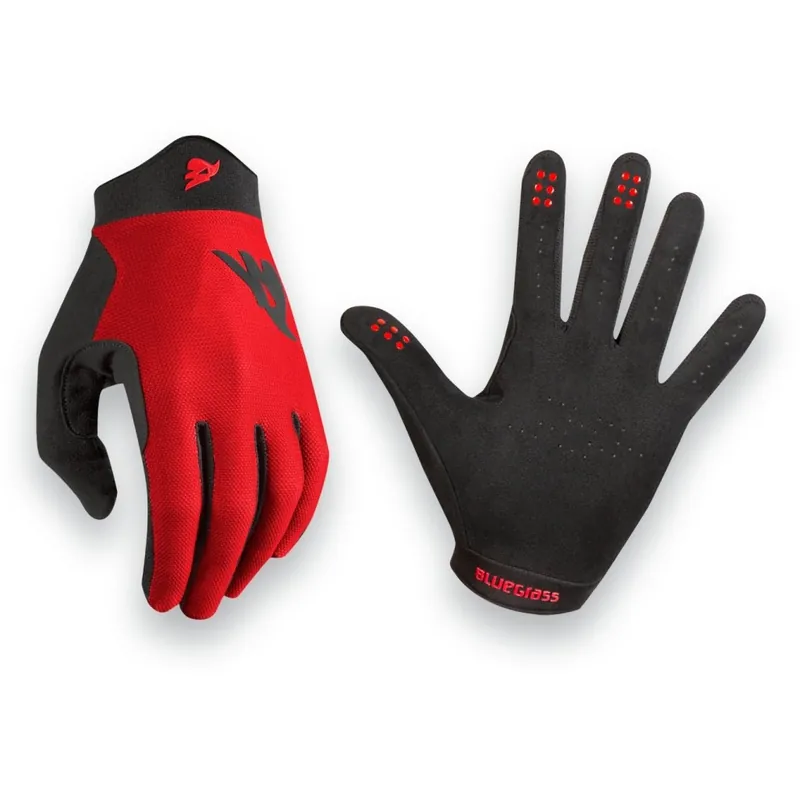 Bluegrass Union Vollfinger-Handschuhe - rot Billig