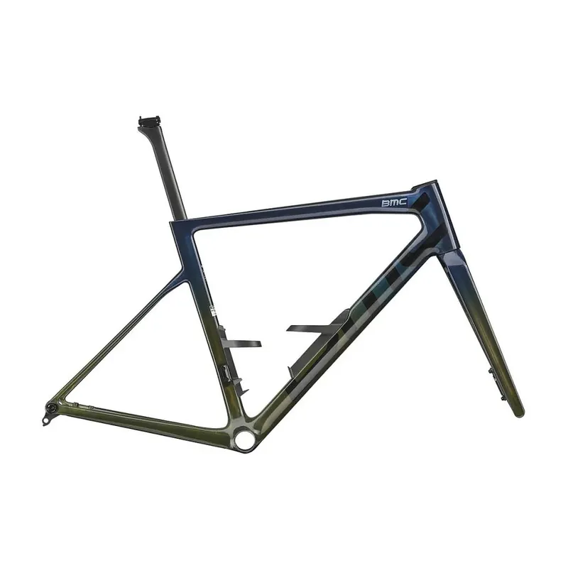 BMC TEAMMACHINE SLR 01 - Carbon Rahmenset - 2027 - blue glitter carbon / lime carbon Direkt Vom Hersteller