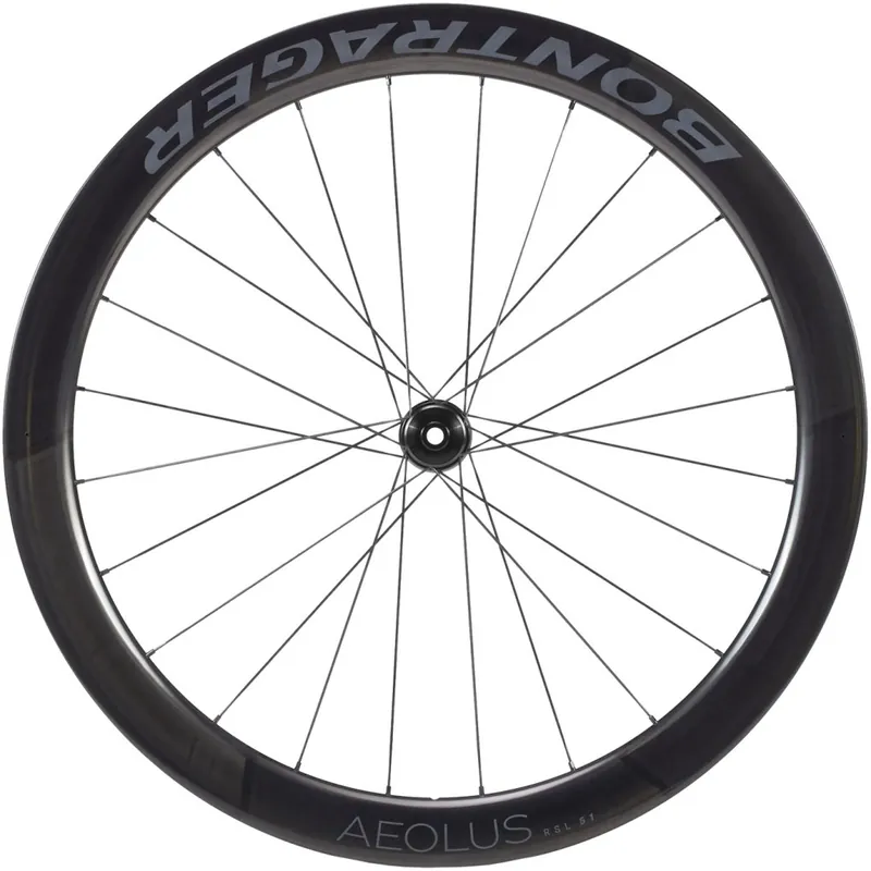 Preis Gesenkt Bontrager Aeolus RSL 51 TLR Vorderrad - 28" Carbon Centerlock 12x100mm - schwarz