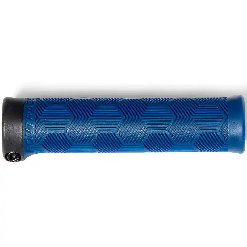 Bontrager XR Trail Comp Lock-on Griffe - Mulsanne blau Zertifiziert