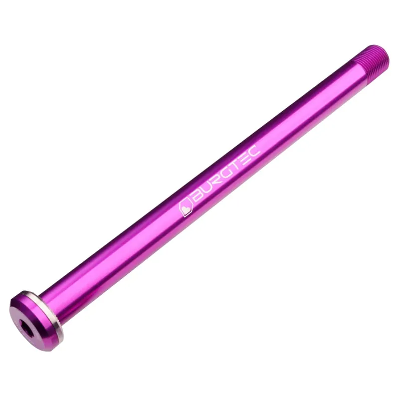 Bestpreis Burgtec Steckachse - hinten 12x148mm Boost 173.7mm für Santa Cruz - purple rain