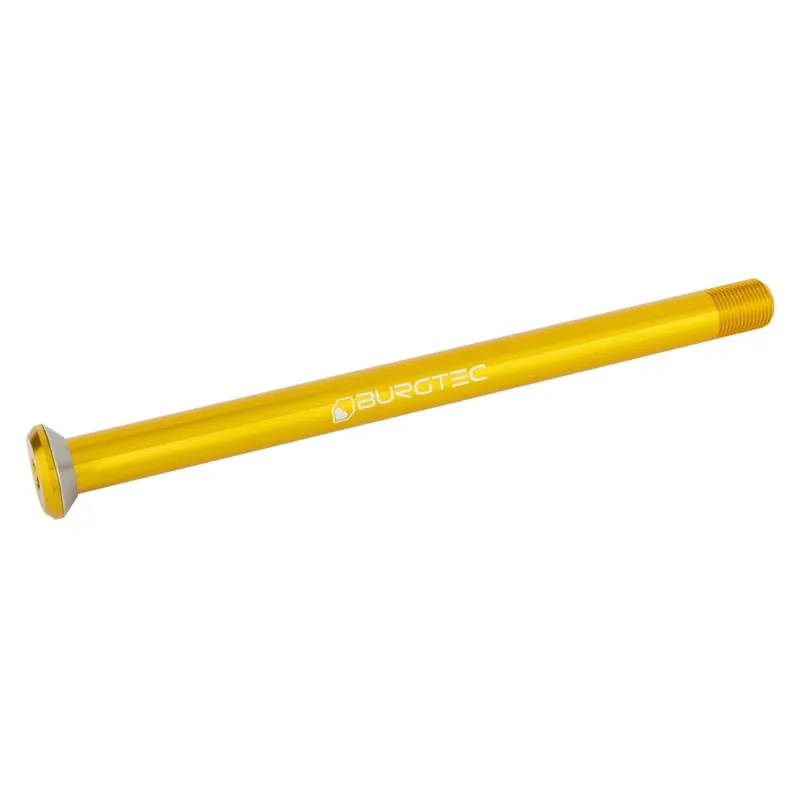 Burgtec Steckachse - hinten 12x148mm Boost 172mm für Specialized - burgtec bullion gold Neue Kollektion