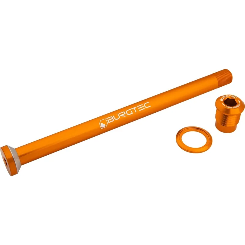 Sofort Bestellen Burgtec Steckachse - Hinterrad 12x148mm Boost M12x1 174mm für Amflow - iron bro orange