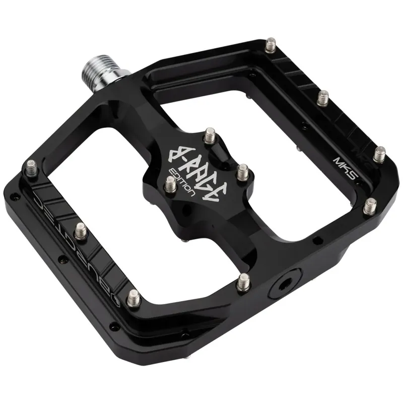 Burgtec Penthouse Flat MK5 Pedale - B-Rage Edition - Burgtec Black Neu Im Sortiment