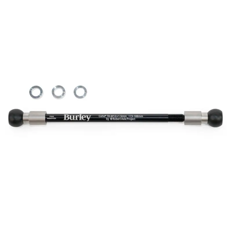 Ausverkauf Burley Coho Steckachse für Lastenanhänger - 12 x 173/188 mm – 12 x 1,5