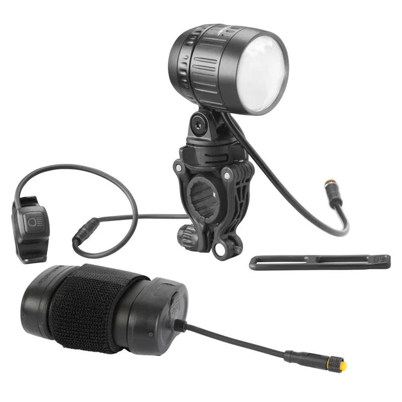 Busch + Müller IQ-XM Speed Frontleuchte mit Fernlicht - 168/35LA-01 - schwarz Sonderangebot