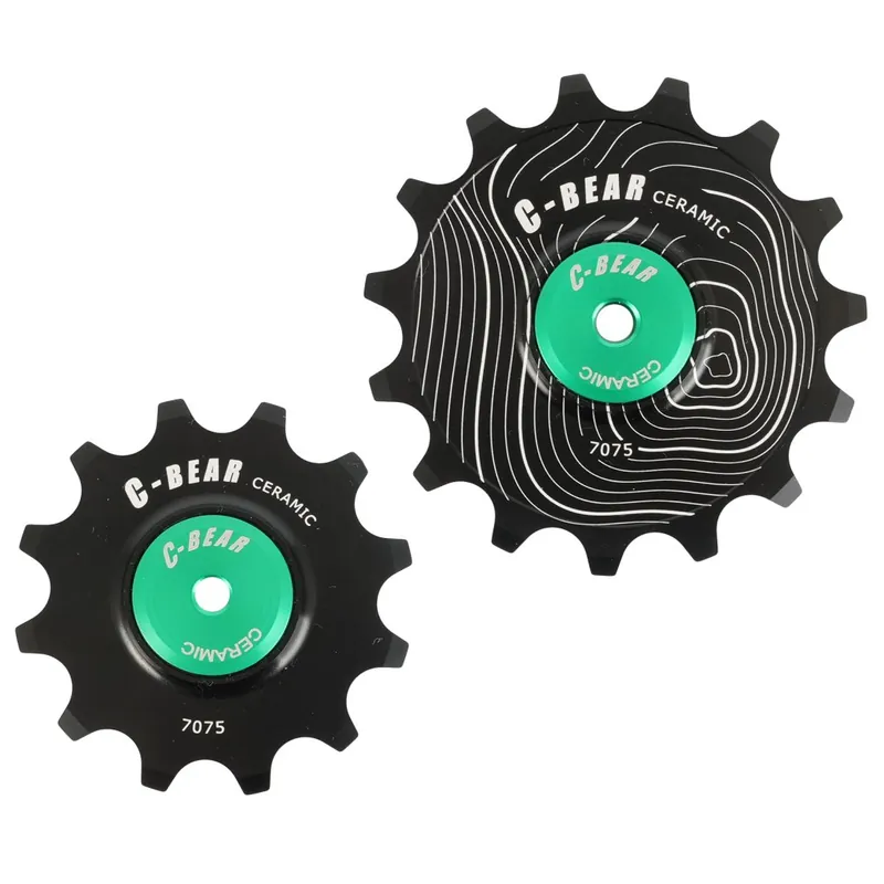 Beliebt C-Bear OCM-X Col Schaltwerkrollen - Hybrid Ceramic - SRAM Red / Force / Rival 12-fach