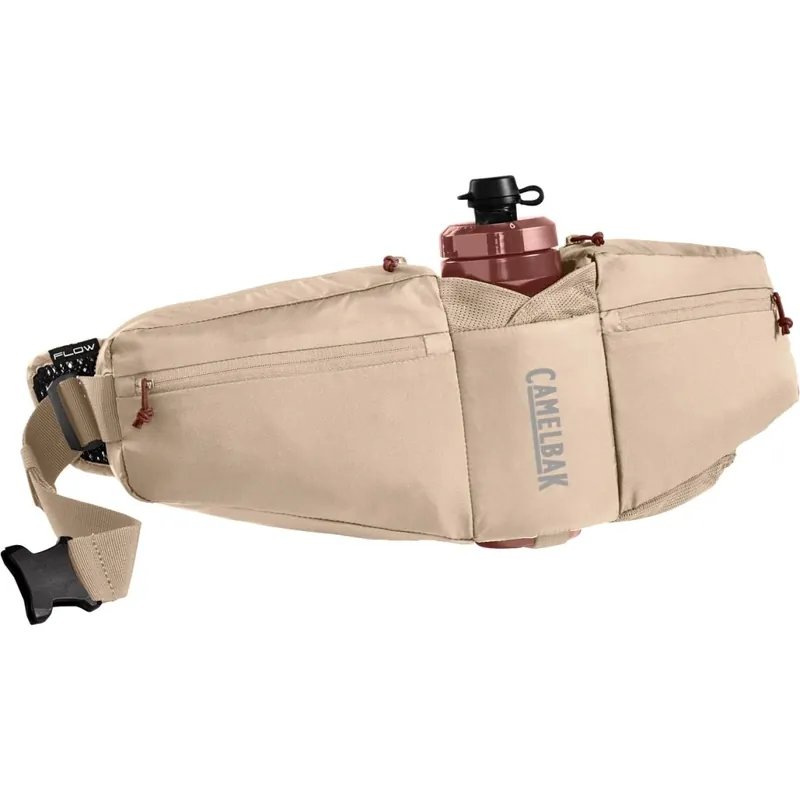 Billig CamelBak Podium Flow 4L Hüfttasche + 620ml Podium Dirt Fahrradflasche - moondust