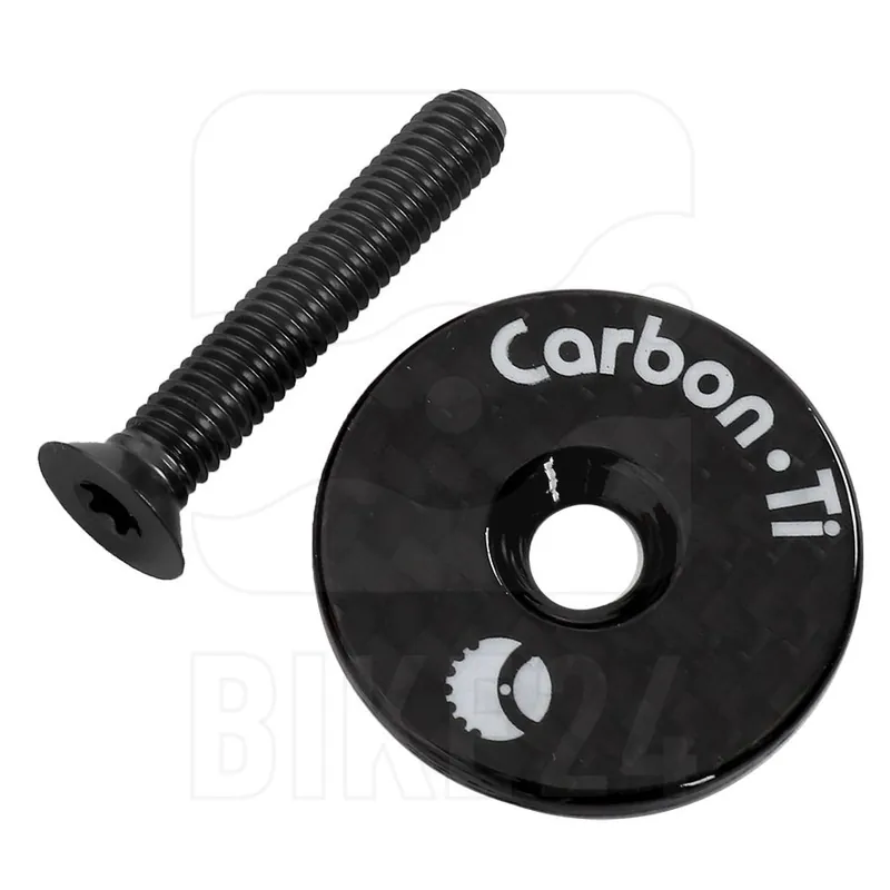 Carbon-Ti X-Cap Ahead Kappe - Carbon - schwarz Versand Am Gleichen Tag