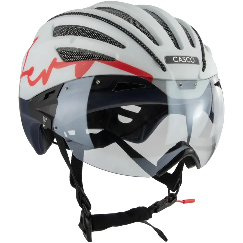 Casco SPEEDairo Aero Helm - Liberty White Blue Red Letzte Chance
