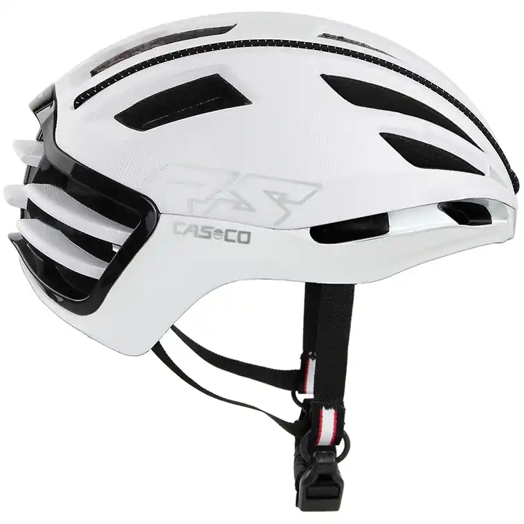 Casco SPEEDairo2 RACE Fahrradhelm - Pure White Structure Geprüft