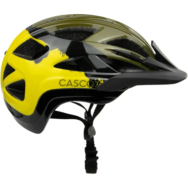 Casco ACTIV NextGen Wyldz Helm Kinder - Juniper Green Yellow Neuheit