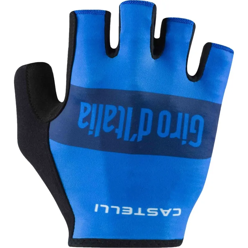 Saisonangebot Castelli Giro d‘Italia Giro 3 Kurzfinger-Handschuhe - azzurro 058