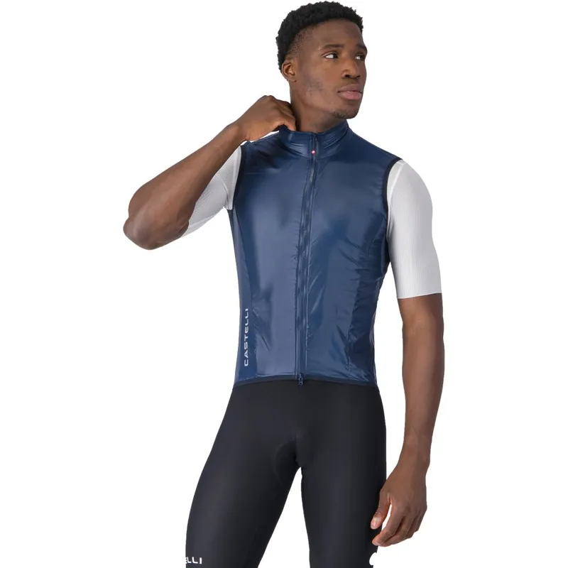 Begrenztes Angebot Castelli Aria 2 Weste Herren - belgian blue 424