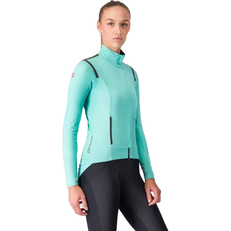 Castelli Perfetto RoS 3 Jacke Damen - pool blue/black reflex 457 Sale