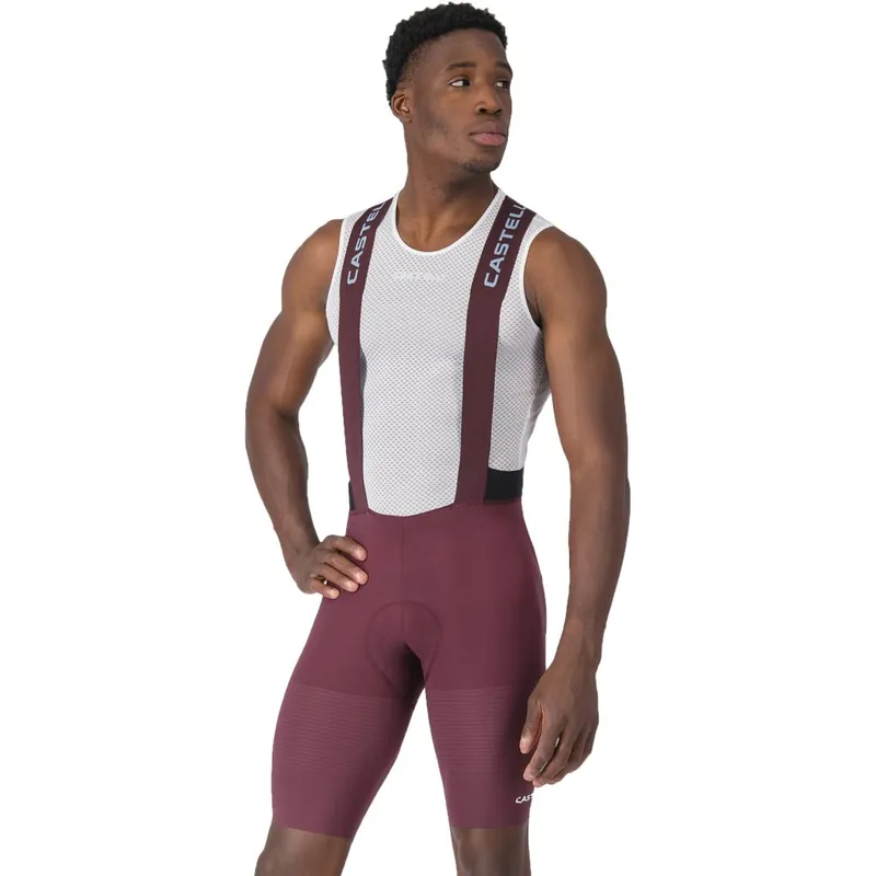 Castelli Premio Evo Trägerhose Herren - deep bordeaux/winter sky 625 Wochenendangebot