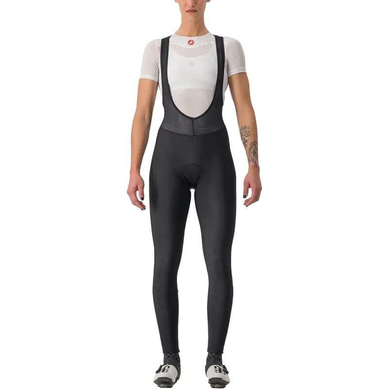 Castelli Entrata Trägerhose Damen - schwarz 010 Neu Im Sortiment